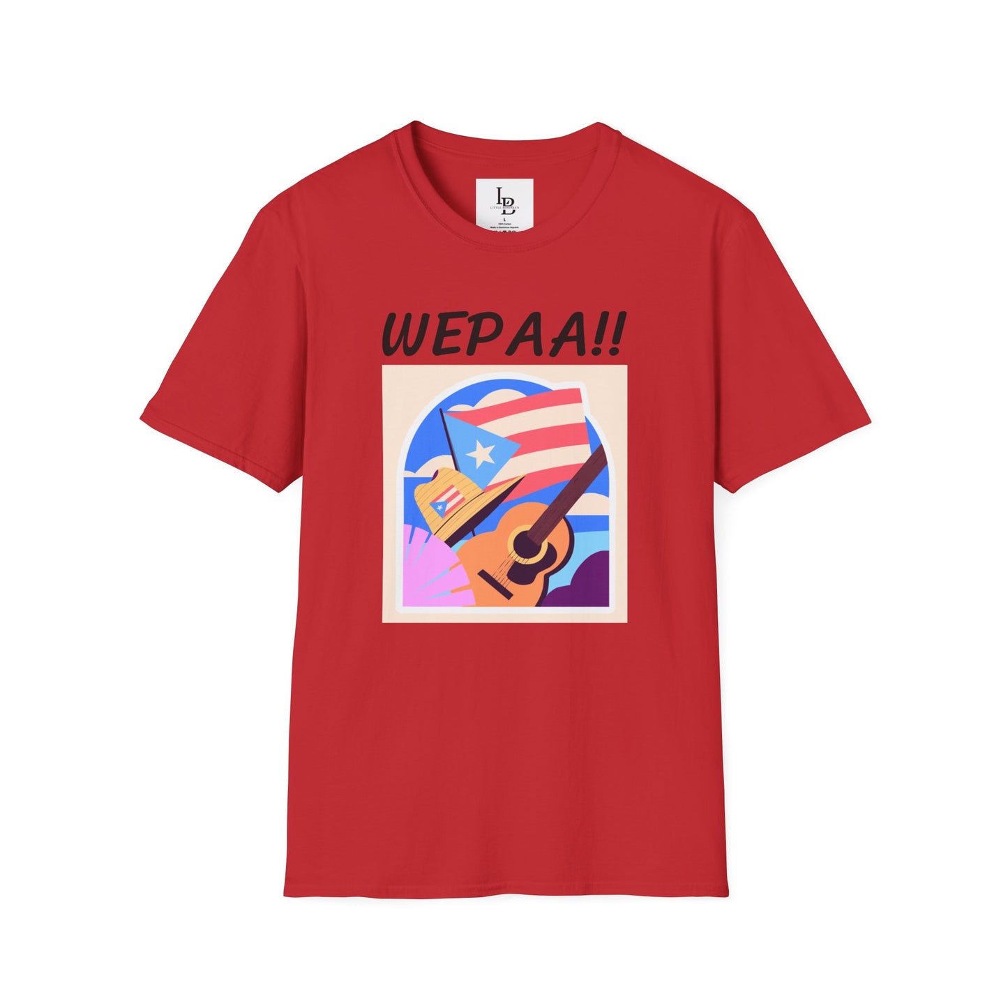 Wepaa Animated PR Scene, Unisex Softstyle T-Shirt