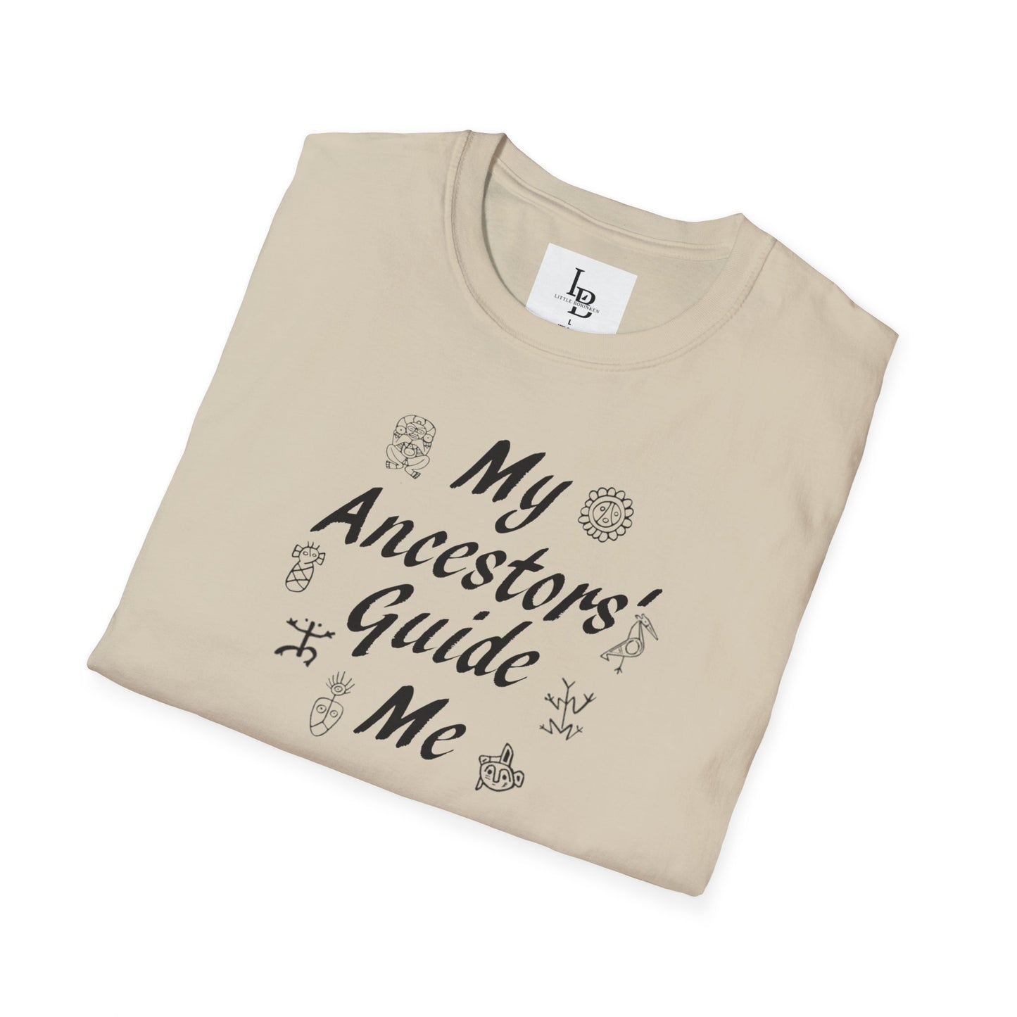 My Ancestors' Guide Me, Unisex Softstyle T-Shirt