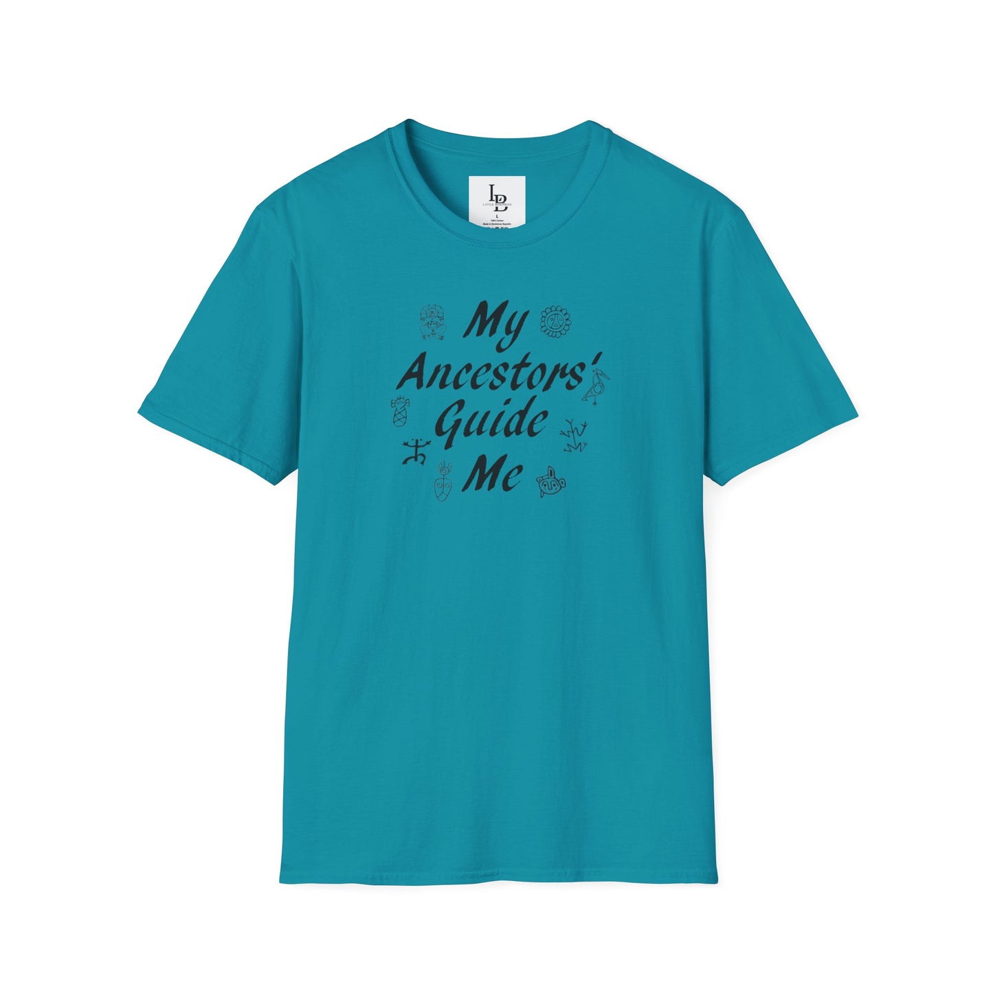 My Ancestors' Guide Me, Unisex Softstyle T-Shirt
