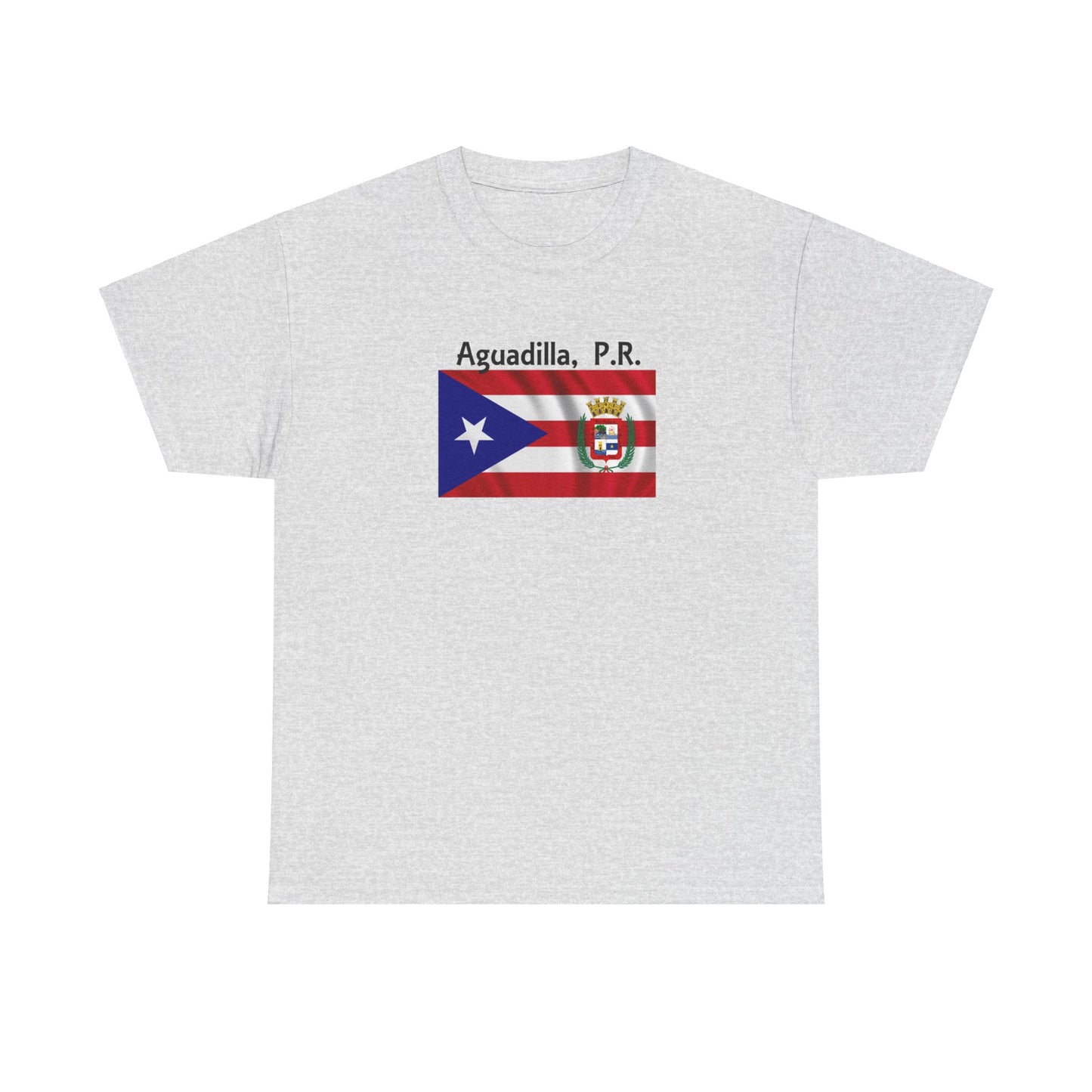 Aguadilla, Puerto Rico, Unisex Heavy Cotton Tee