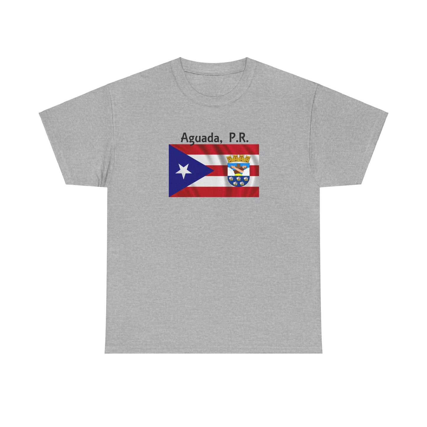 Aguada, Puerto Rico, Unisex Heavy Cotton Tee