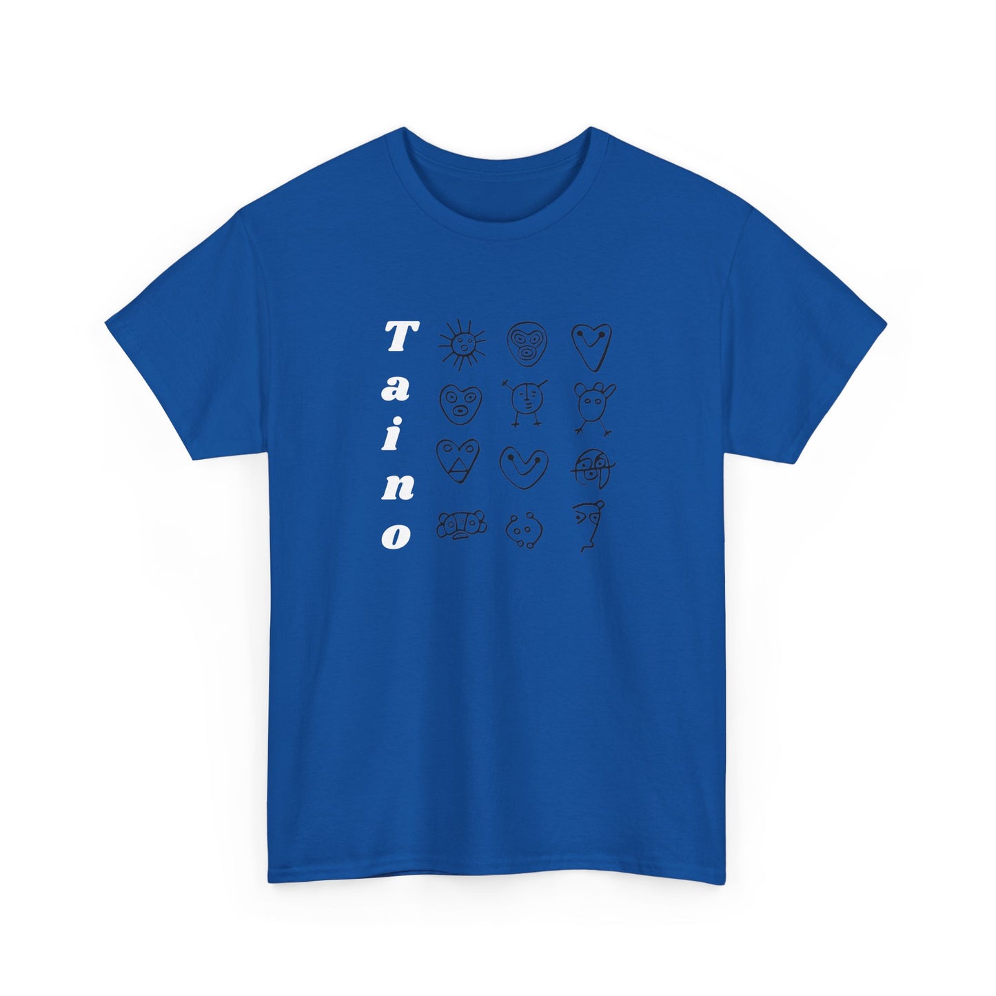 Taino Symbols, Unisex Heavy Cotton Tee