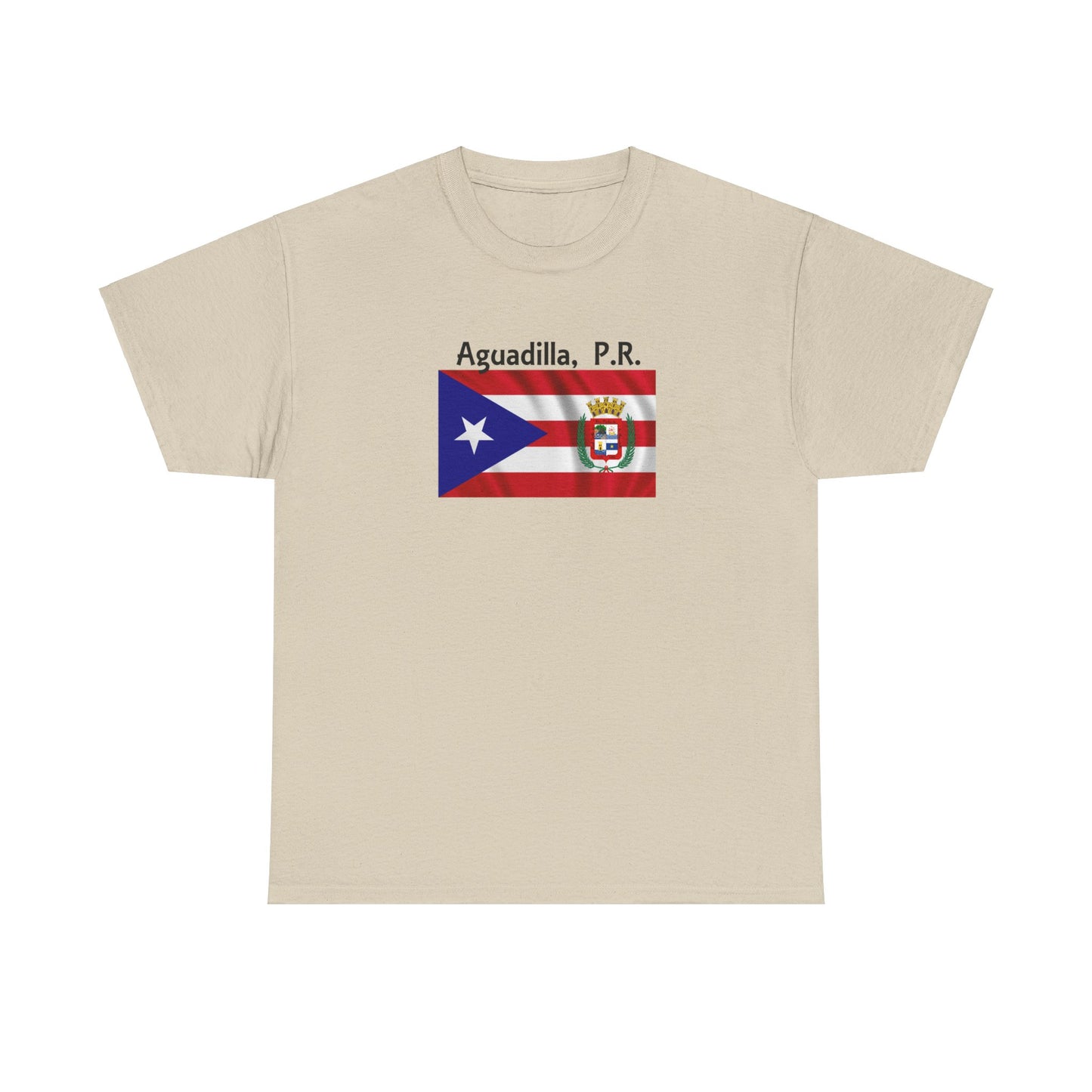 Aguadilla, Puerto Rico, Unisex Heavy Cotton Tee