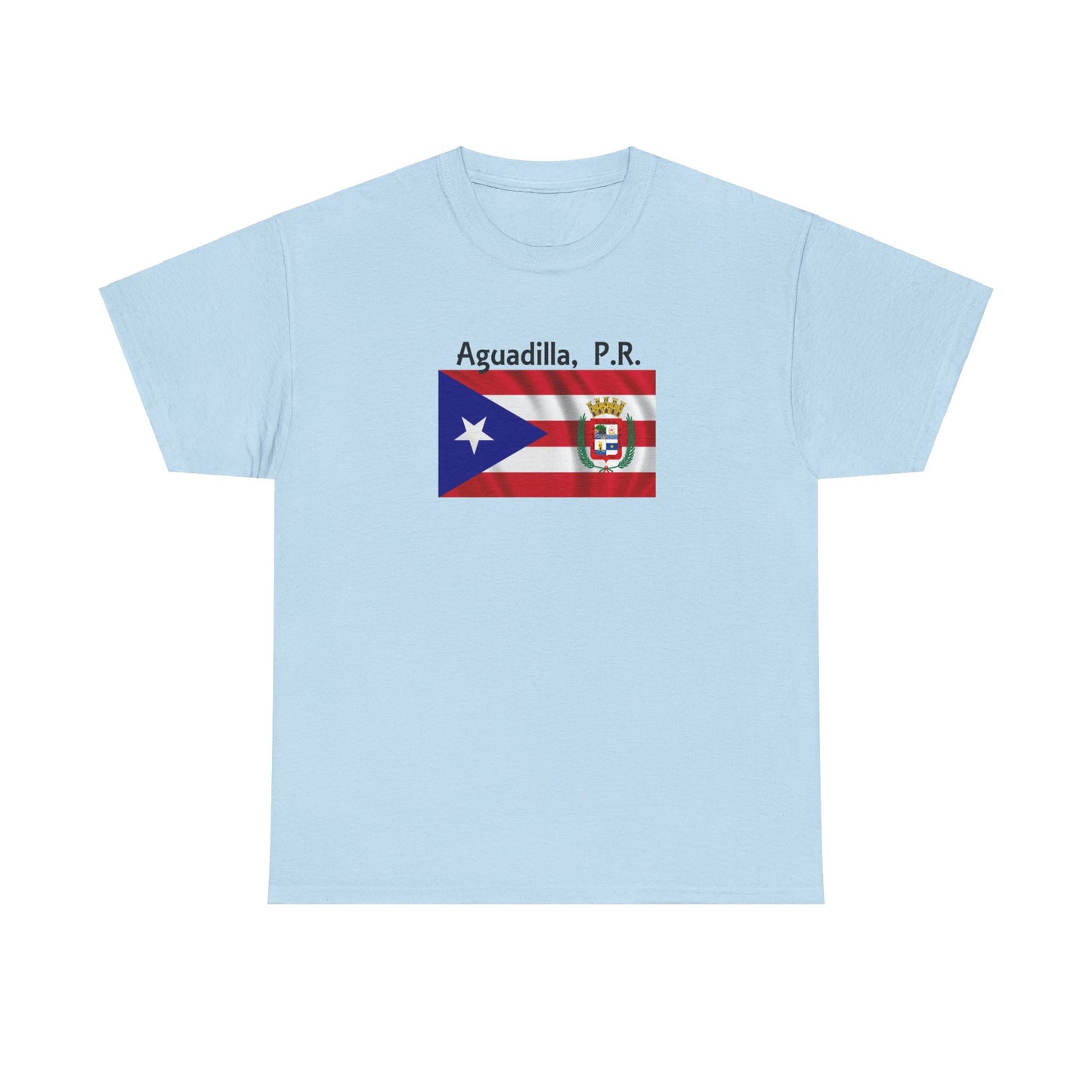 Aguadilla, Puerto Rico, Unisex Heavy Cotton Tee