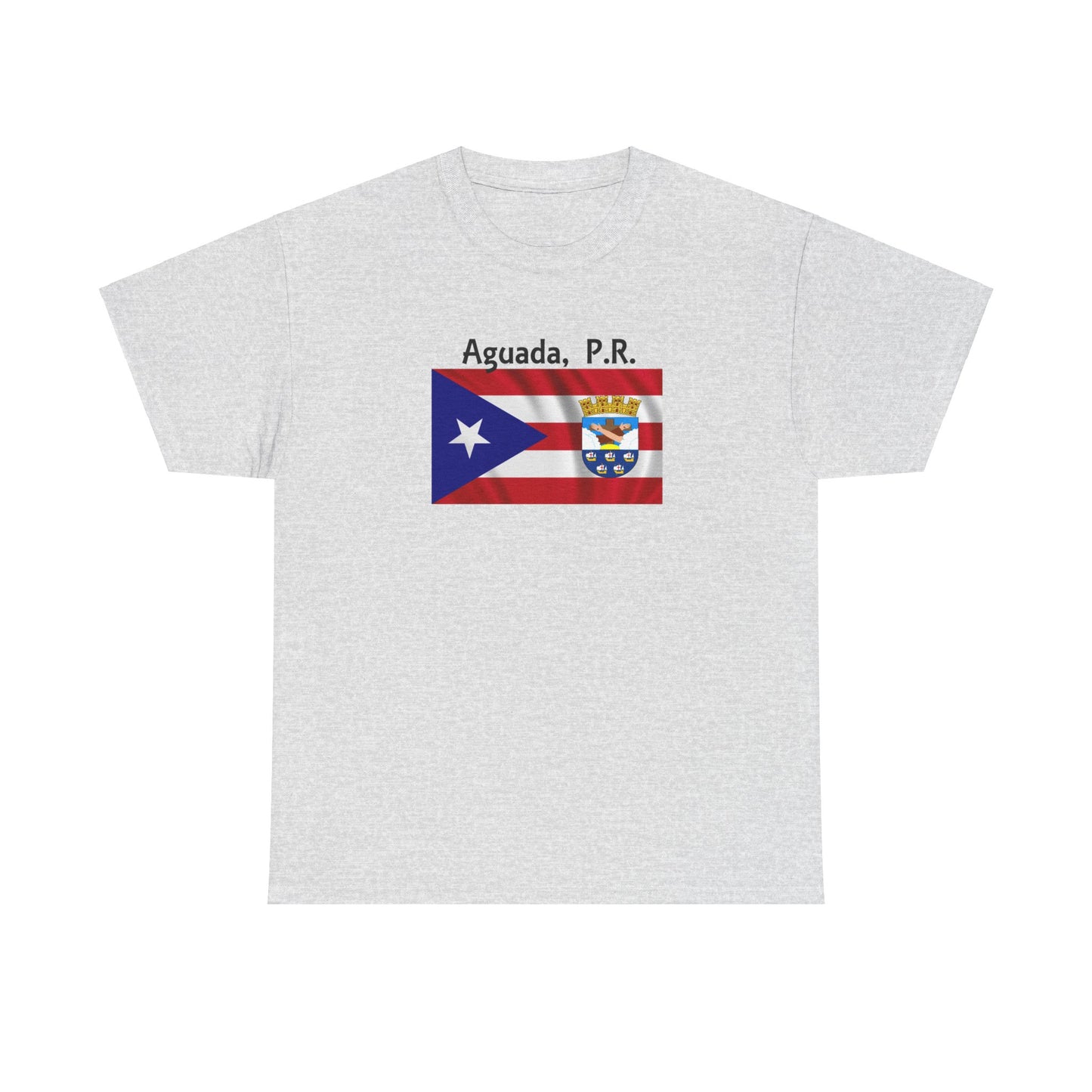 Aguada, Puerto Rico, Unisex Heavy Cotton Tee