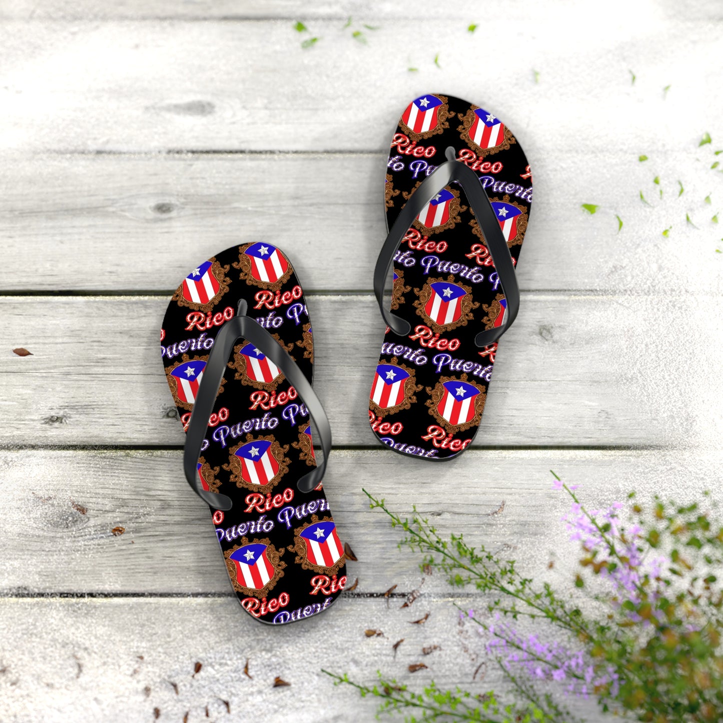 Puerto Rican emblem, Flip Flops