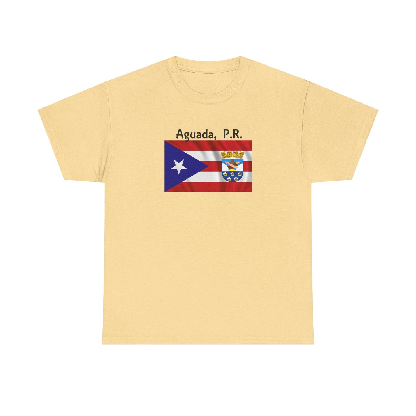 Aguada, Puerto Rico, Unisex Heavy Cotton Tee