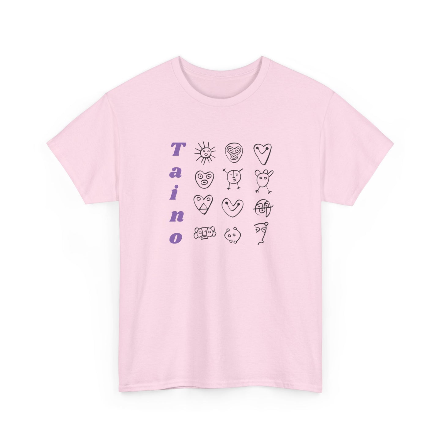 Taino Symbols, Unisex Heavy Cotton Tee