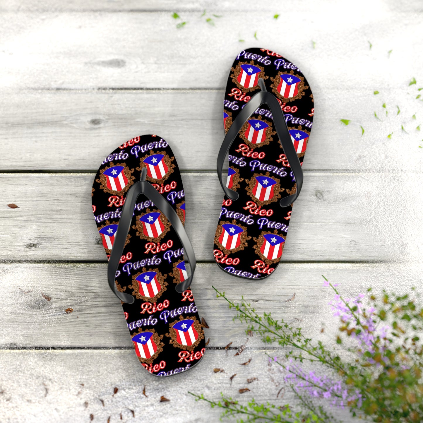 Puerto Rican emblem, Flip Flops