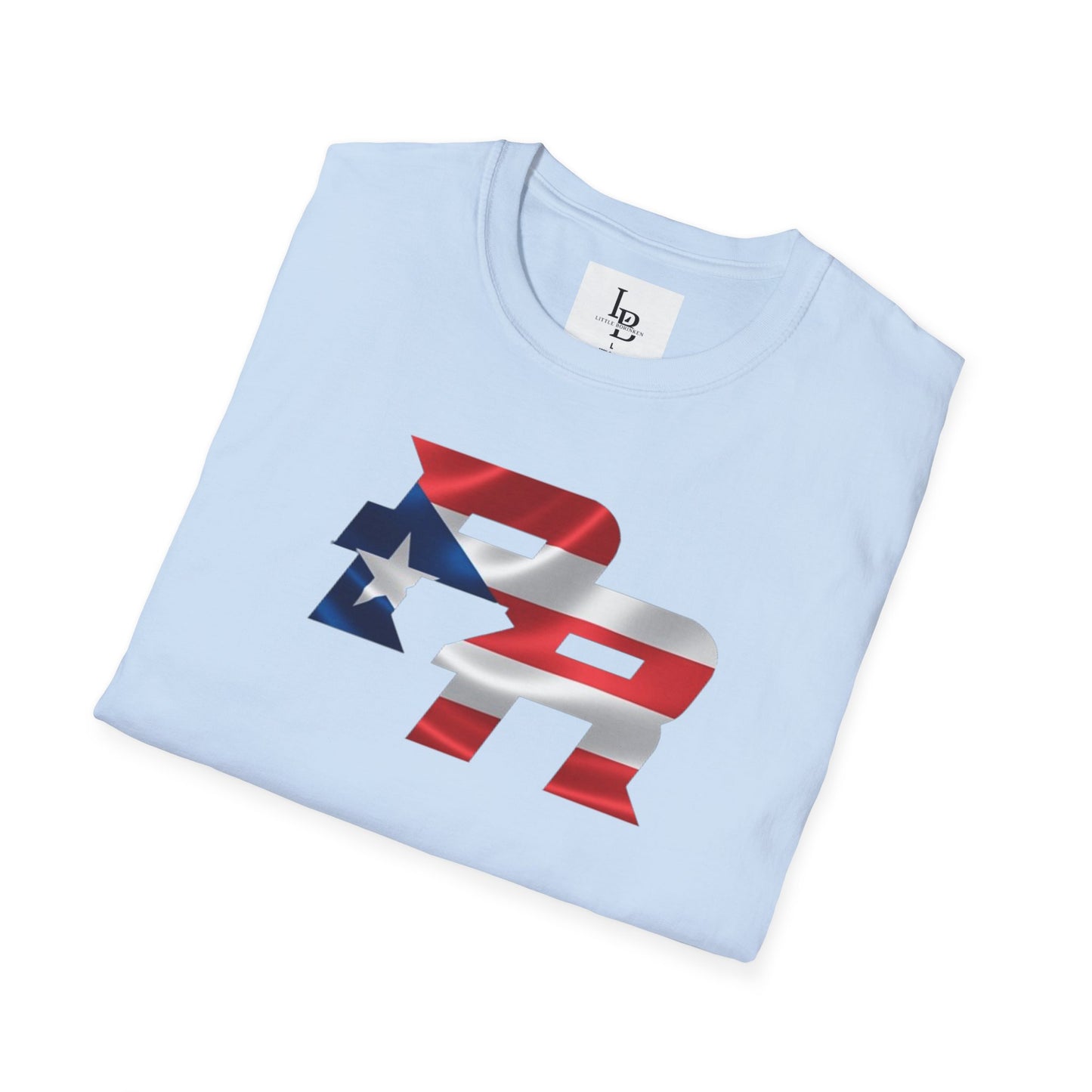 PR Flag interior, Unisex Softstyle T-Shirt