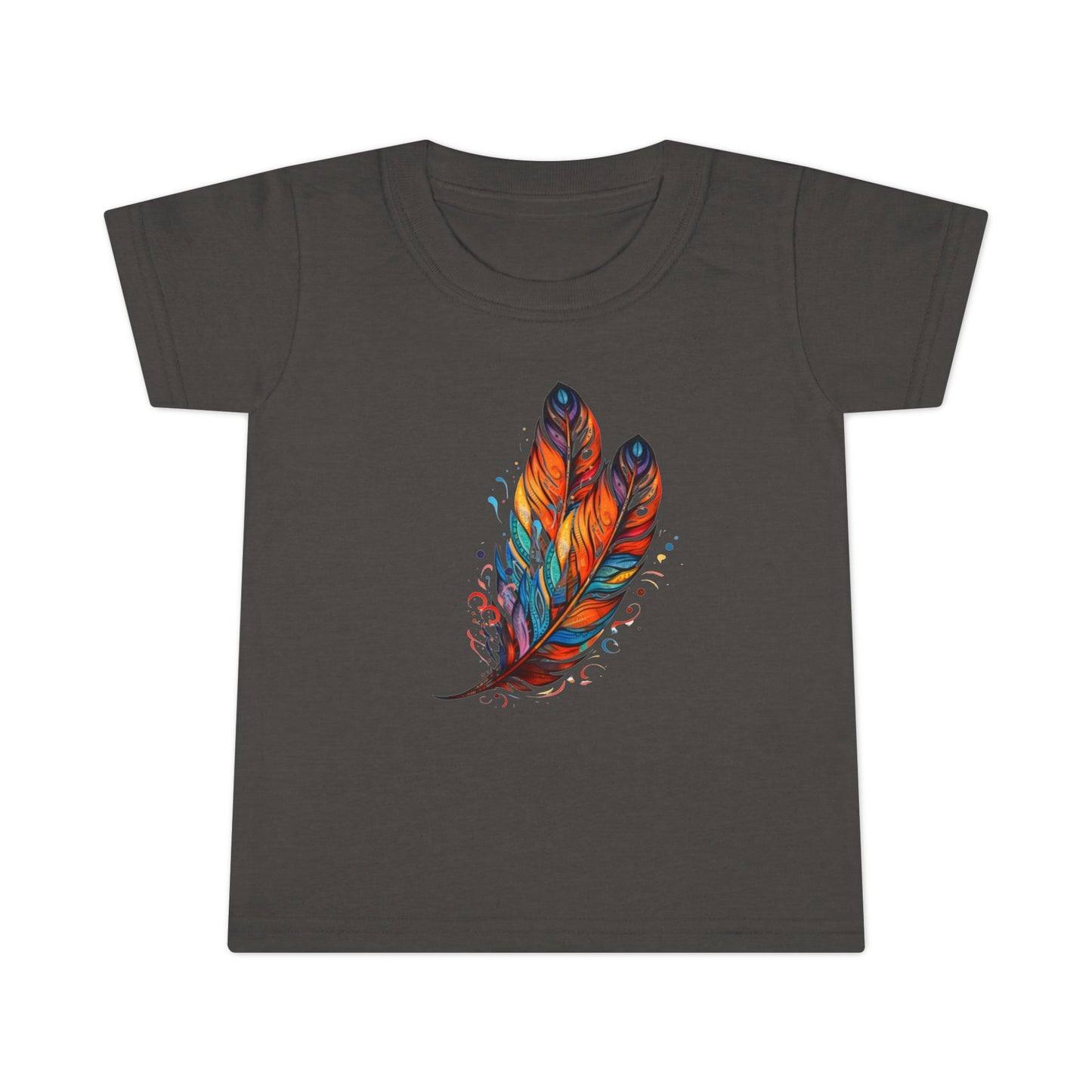 Colored Feathers, Toddler T-shirt