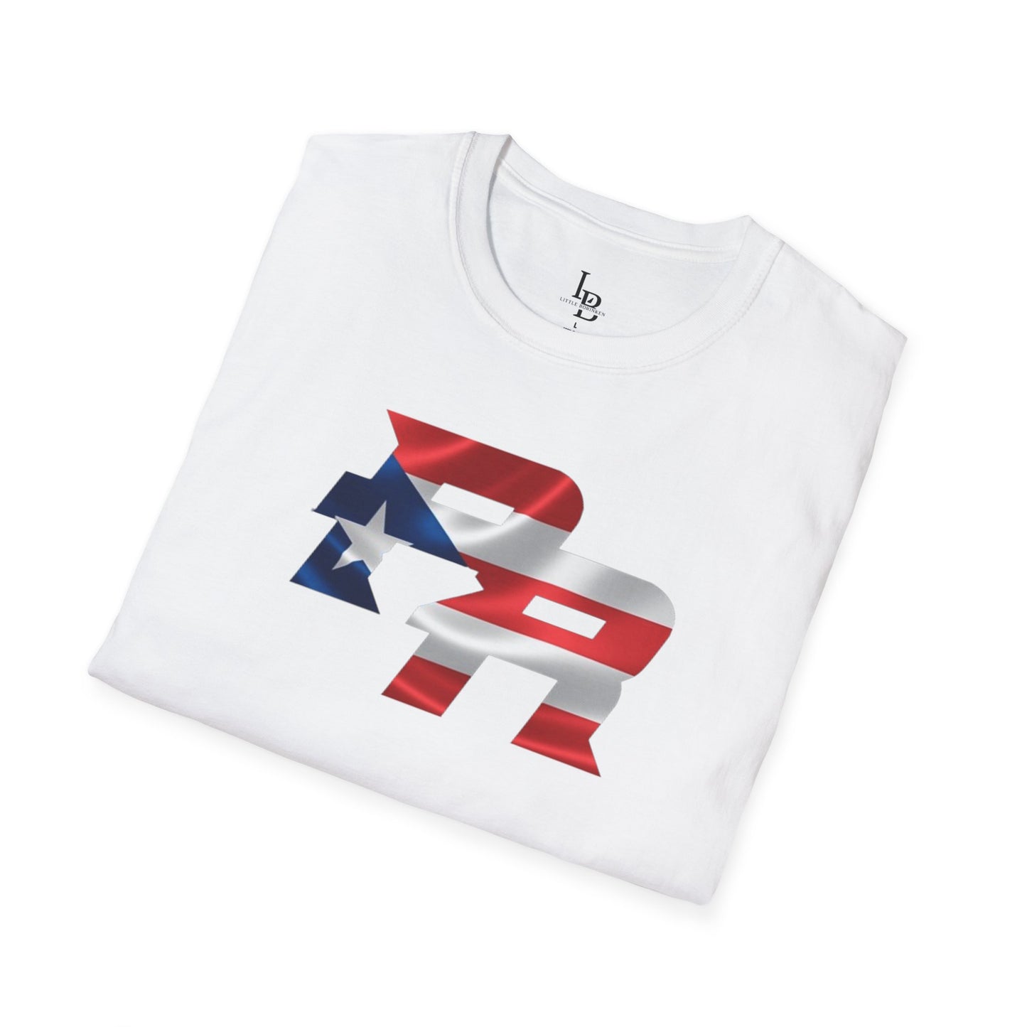 PR Flag interior, Unisex Softstyle T-Shirt