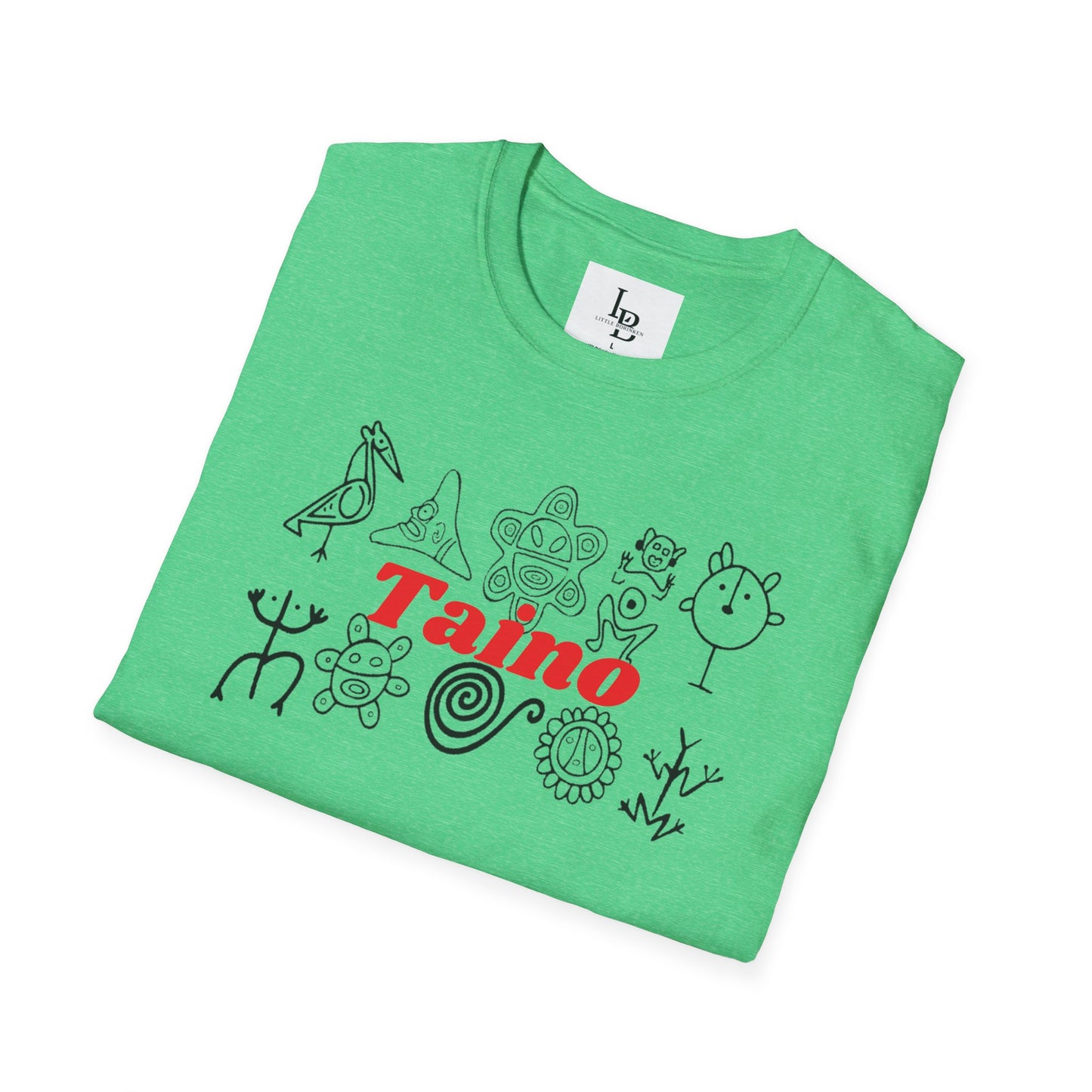 Taino Symbols 5, Unisex Softstyle T-Shirt