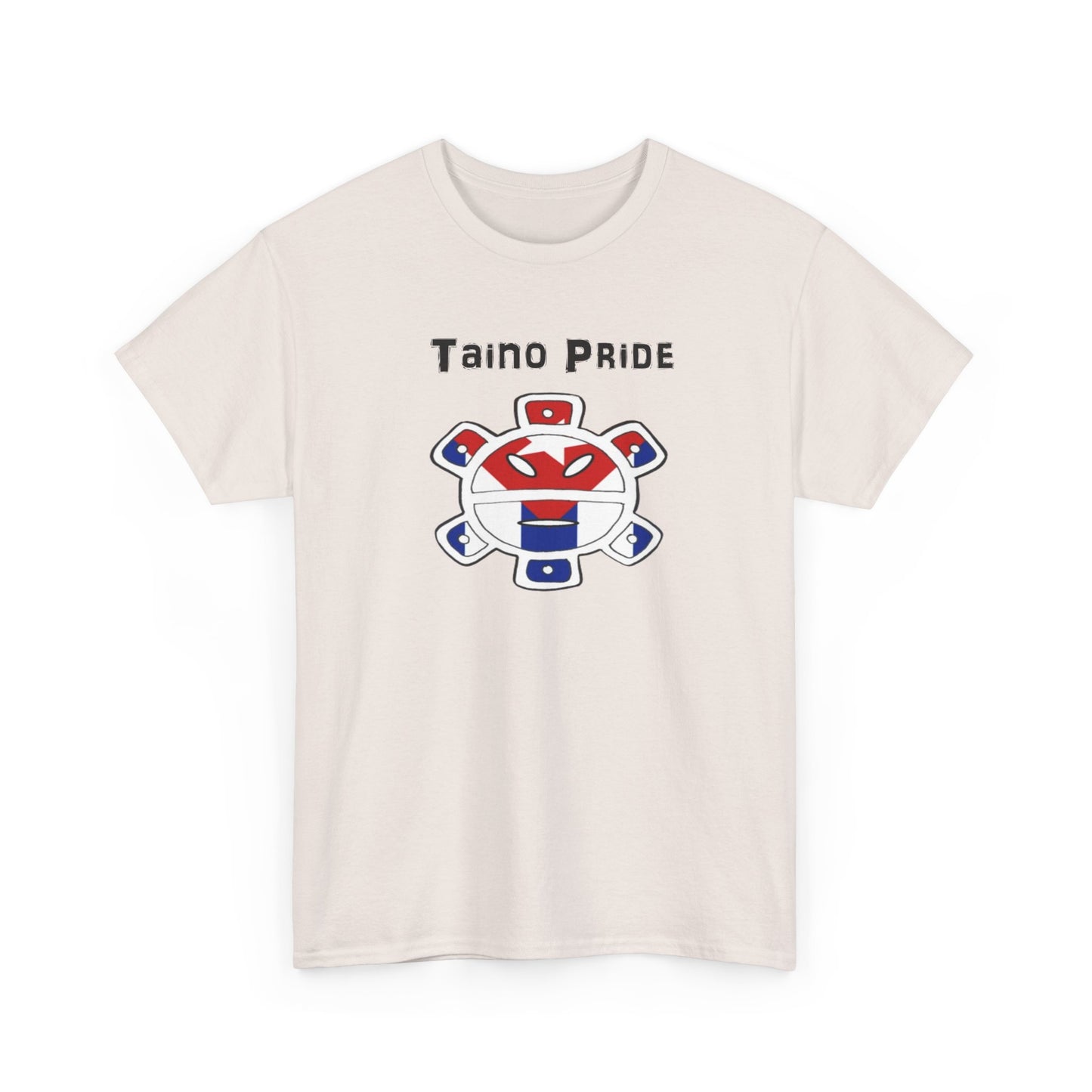 Cuban Flag Taino Pride, Unisex Heavy Cotton Tee