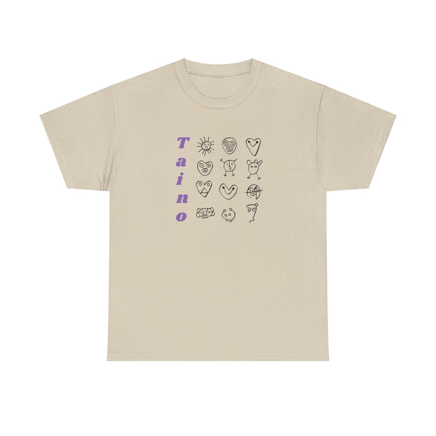 Taino Symbols, Unisex Heavy Cotton Tee