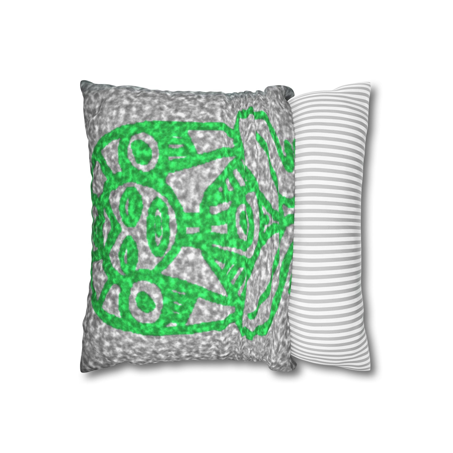 Taino Symbols 2 pillow cover, Spun Polyester Square Pillowcase
