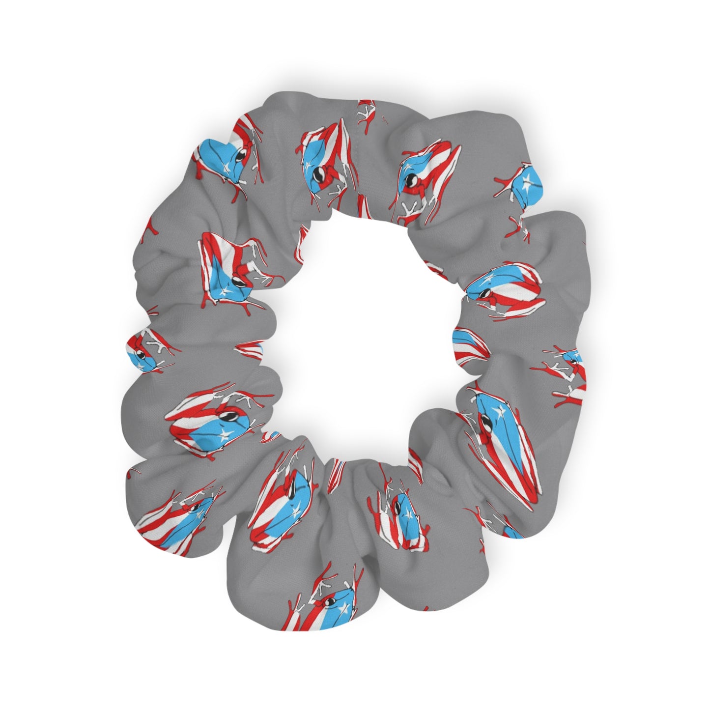 Original PR Flag Dark Gray, Scrunchie