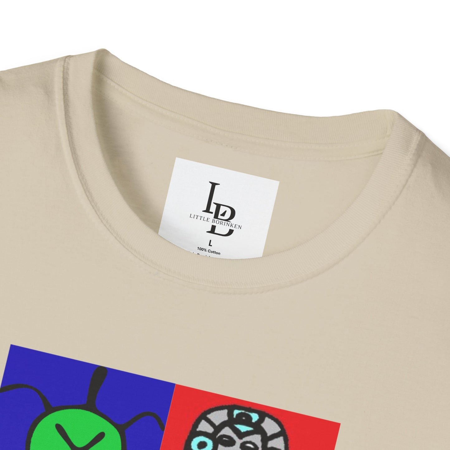 Four Taino Symbols, Unisex Softstyle T-Shirt