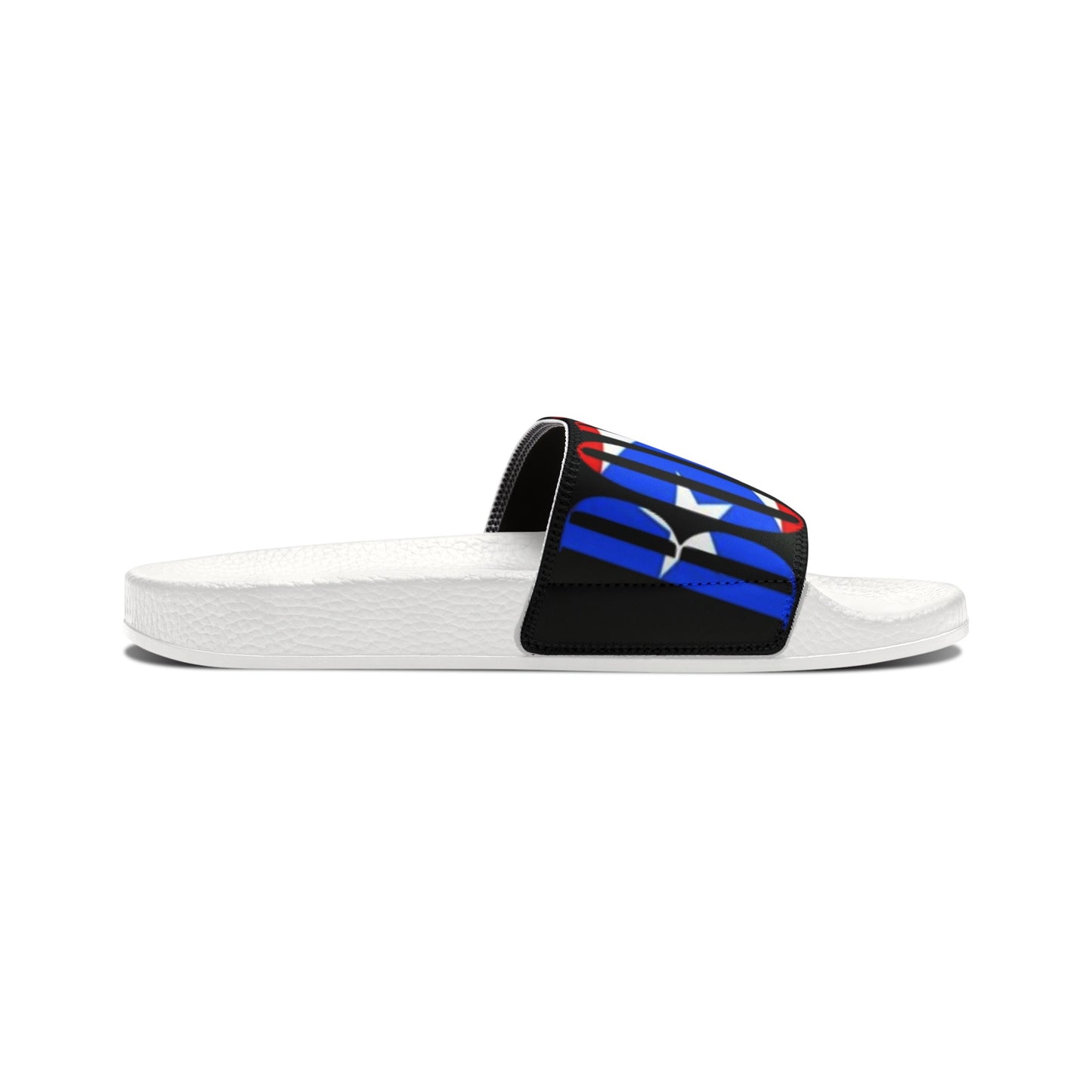 Boricua, Men's PU Slide Sandals