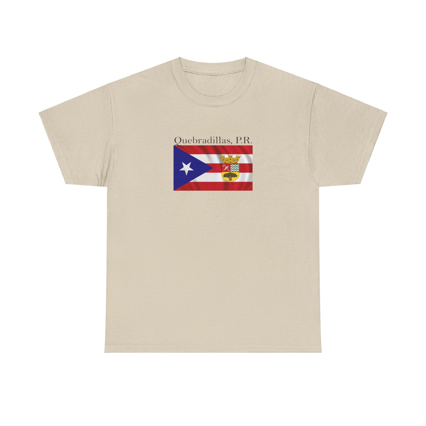 Quebradillas, P.R., Unisex Heavy Cotton Tee