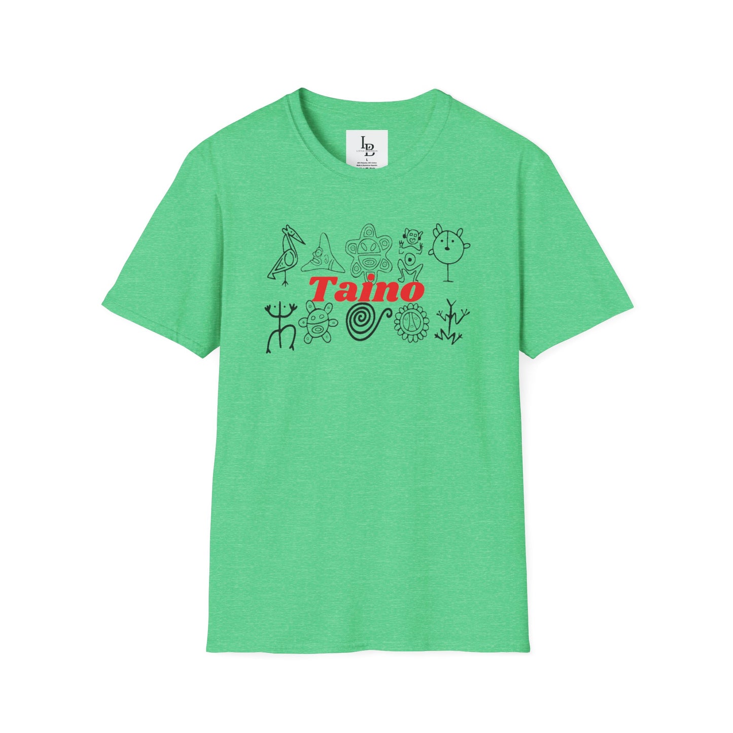 Taino Symbols 5, Unisex Softstyle T-Shirt