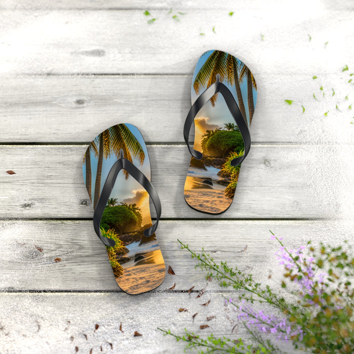 Beach Scene 2, Flip Flops