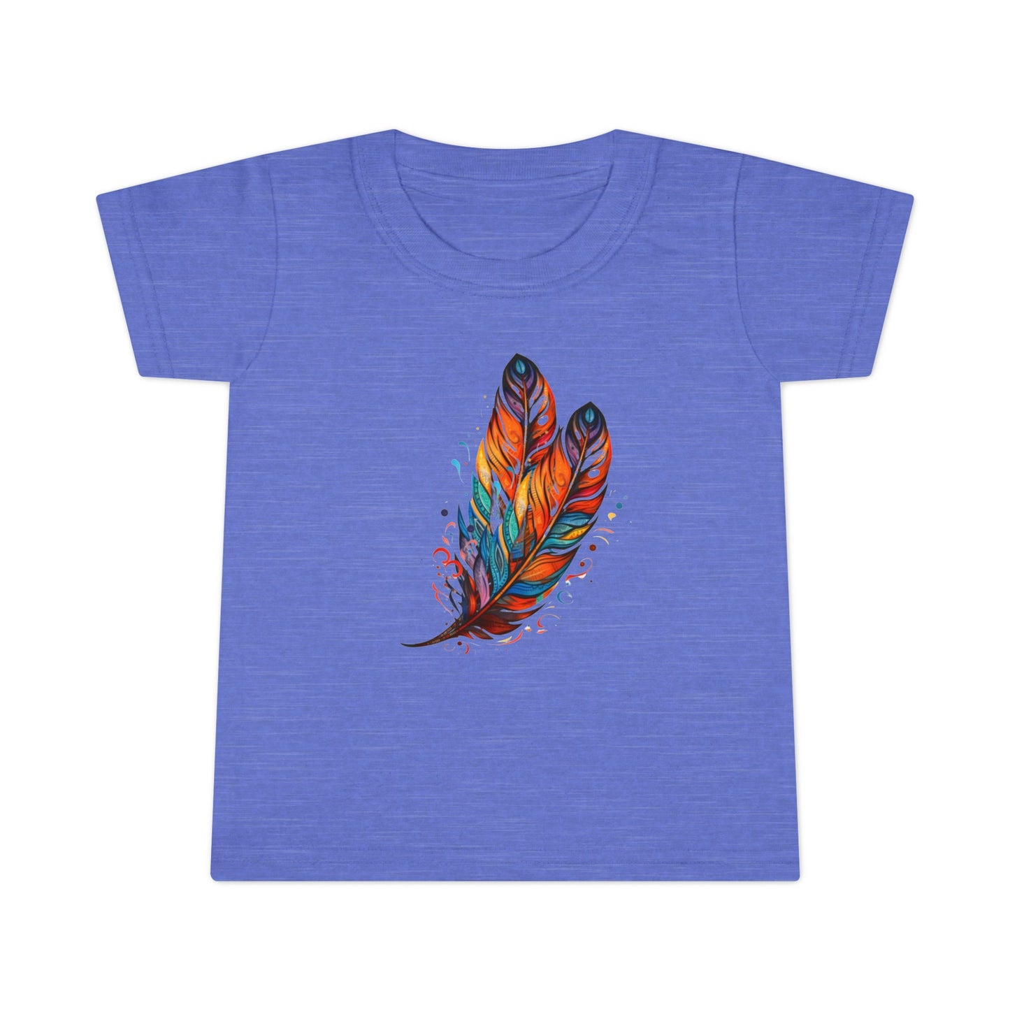 Colored Feathers, Toddler T-shirt