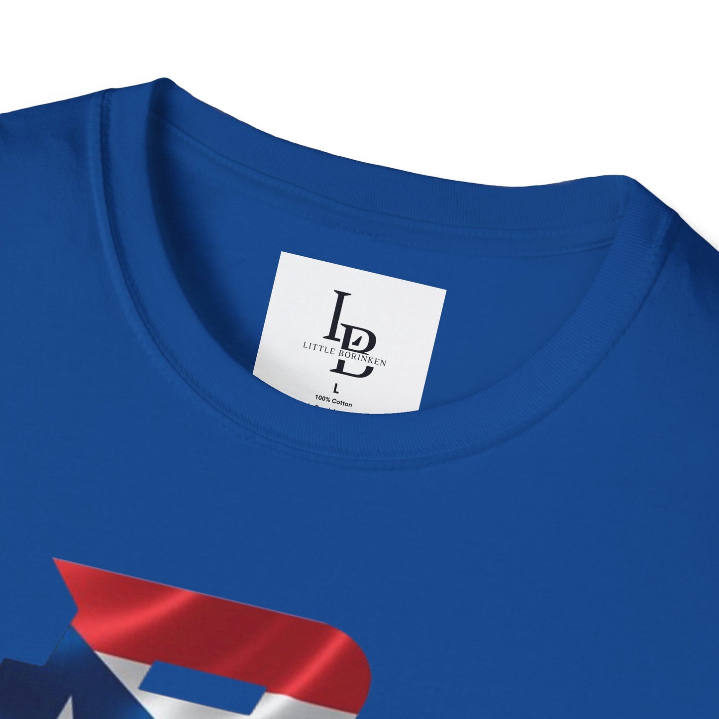 PR Flag interior, Unisex Softstyle T-Shirt