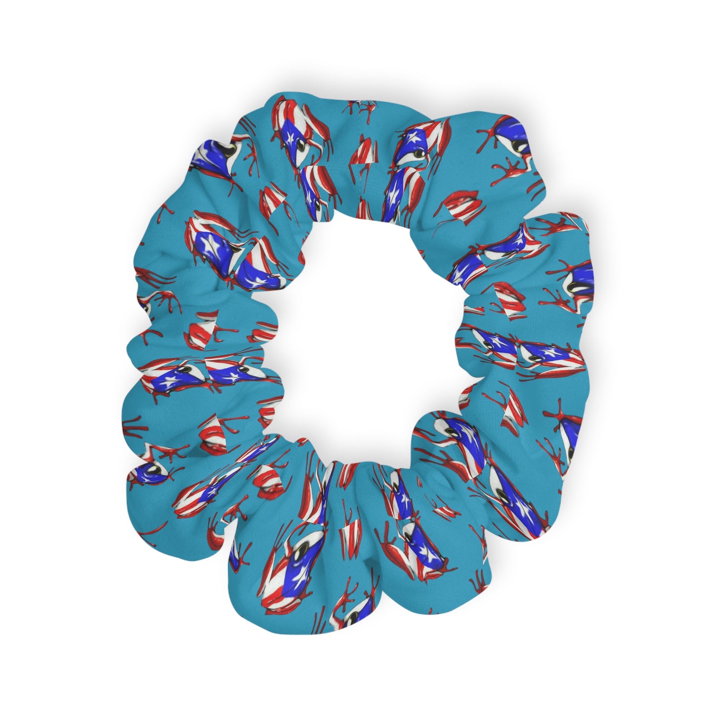 PR Flag Turqoise, Scrunchie