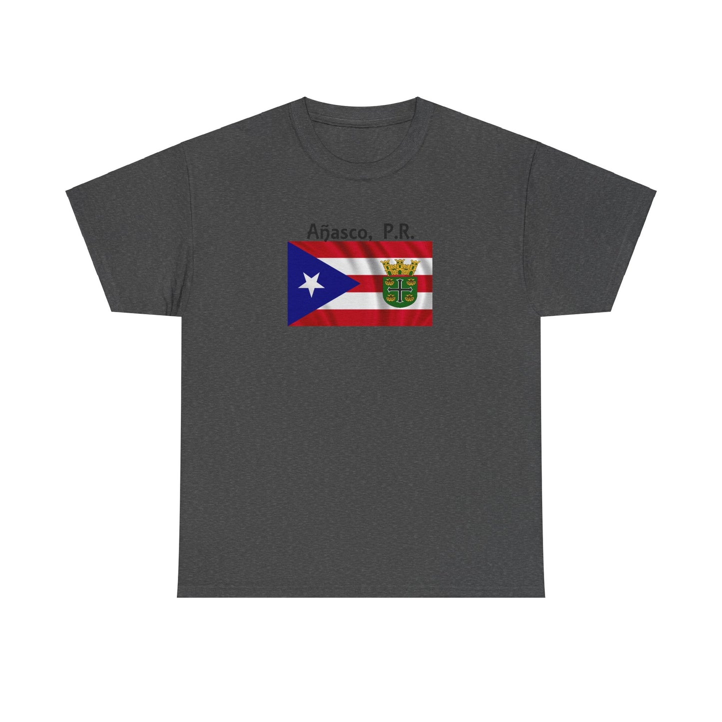 Añasco, Puerto Rico, Unisex Heavy Cotton Tee