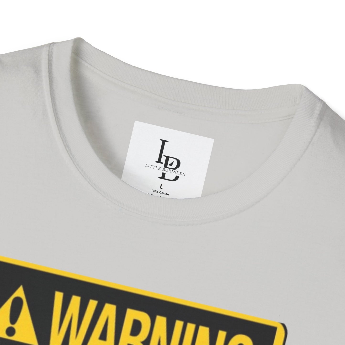 Warning: Puerto Rican Gen-X Attitude, Unisex Softstyle T-Shirt
