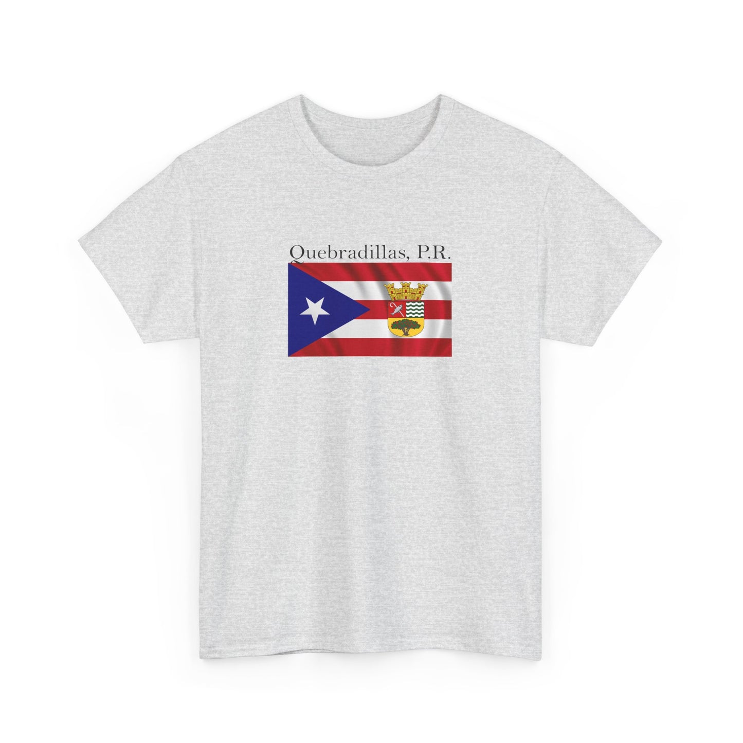 Quebradillas, P.R., Unisex Heavy Cotton Tee