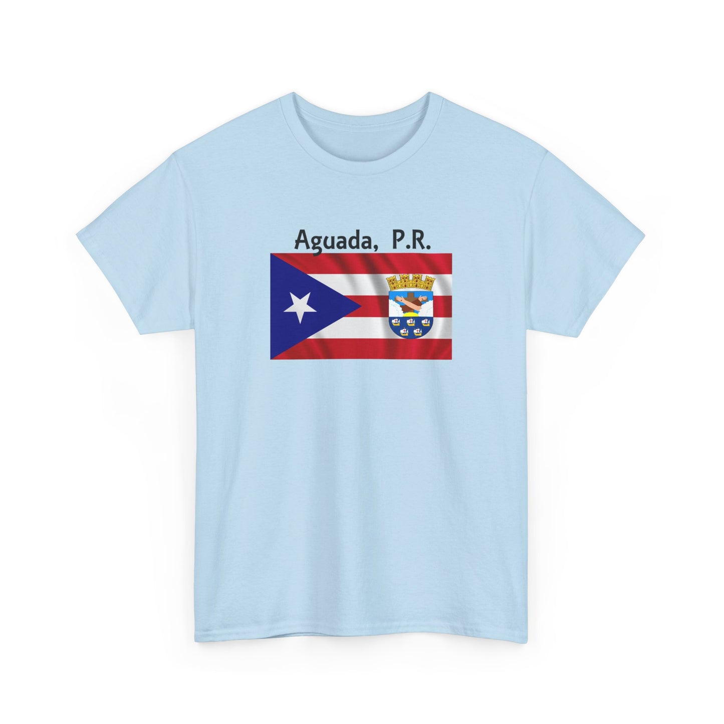 Aguada, Puerto Rico, Unisex Heavy Cotton Tee