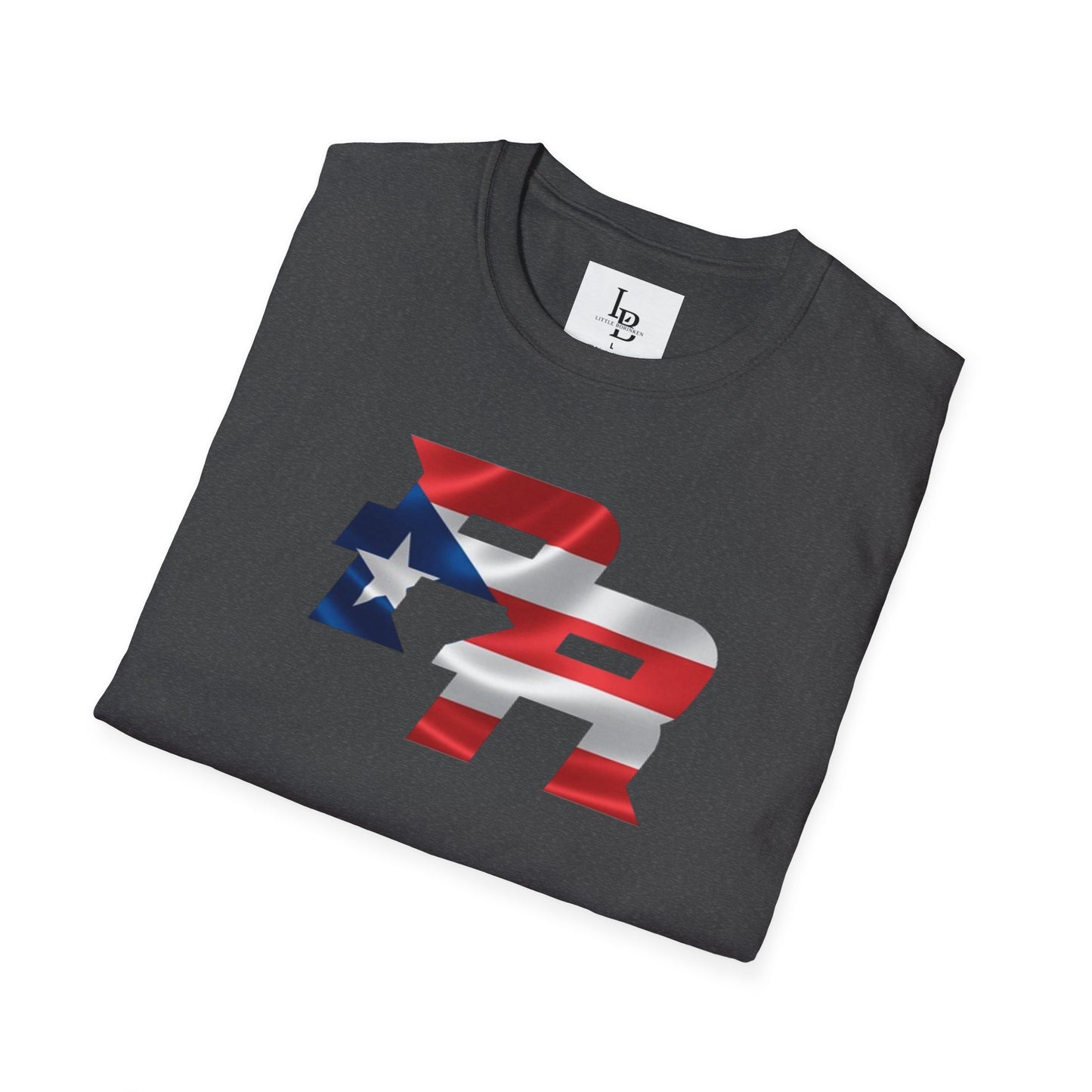 PR Flag interior, Unisex Softstyle T-Shirt