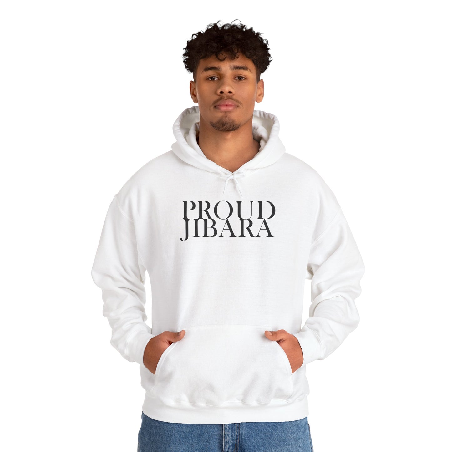 Proud Jibara Unisex Hoodie, Cozy Sweatshirt, Casual Wear, Gifts for Adventures, Pride Apparel, Comfortable Streetwear