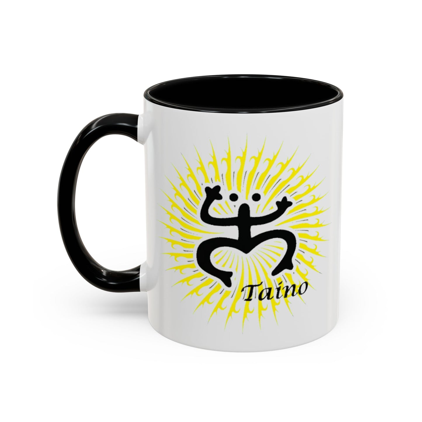 Taino Coqui Sun Colorful Accent Mugs, 11oz