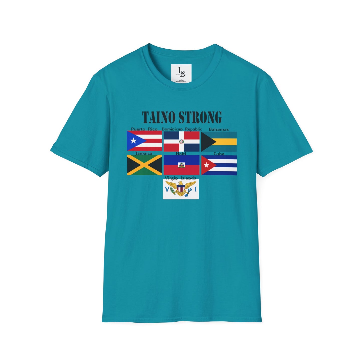 Taino Strong, Unisex Softstyle T-Shirt