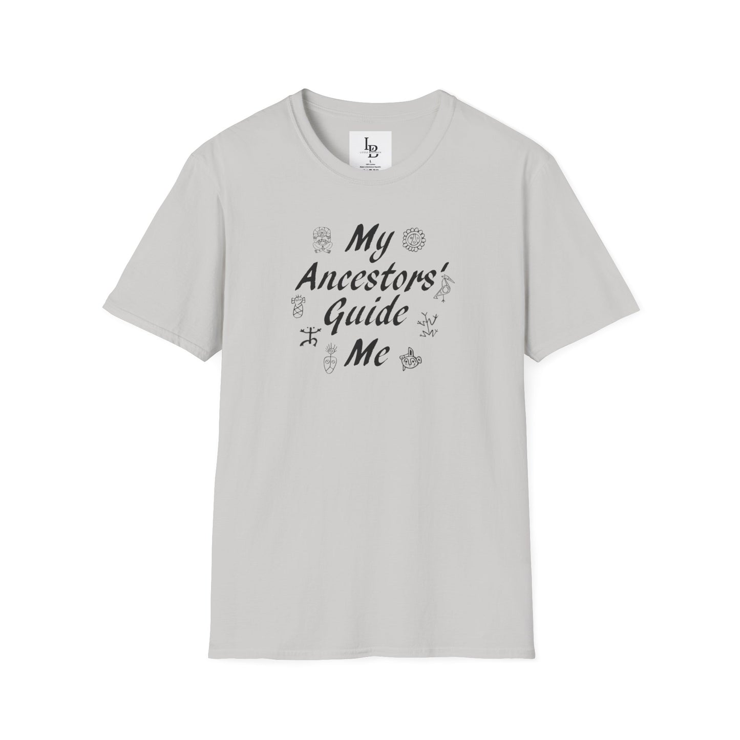 My Ancestors' Guide Me, Unisex Softstyle T-Shirt