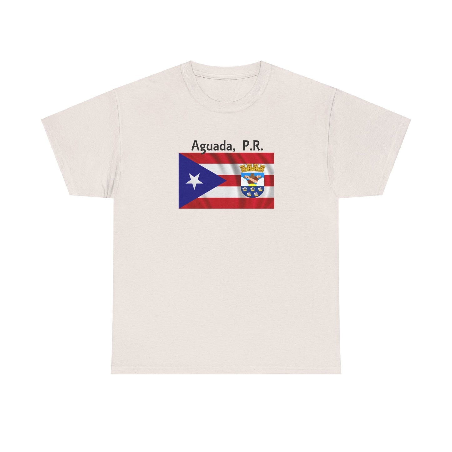 Aguada, Puerto Rico, Unisex Heavy Cotton Tee