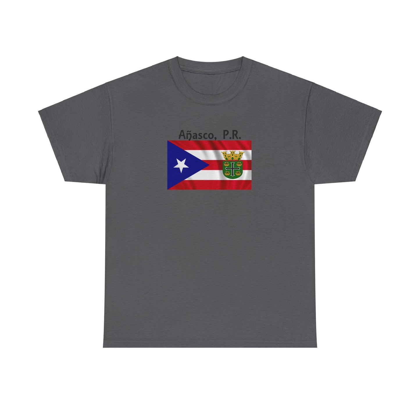 Añasco, Puerto Rico, Unisex Heavy Cotton Tee