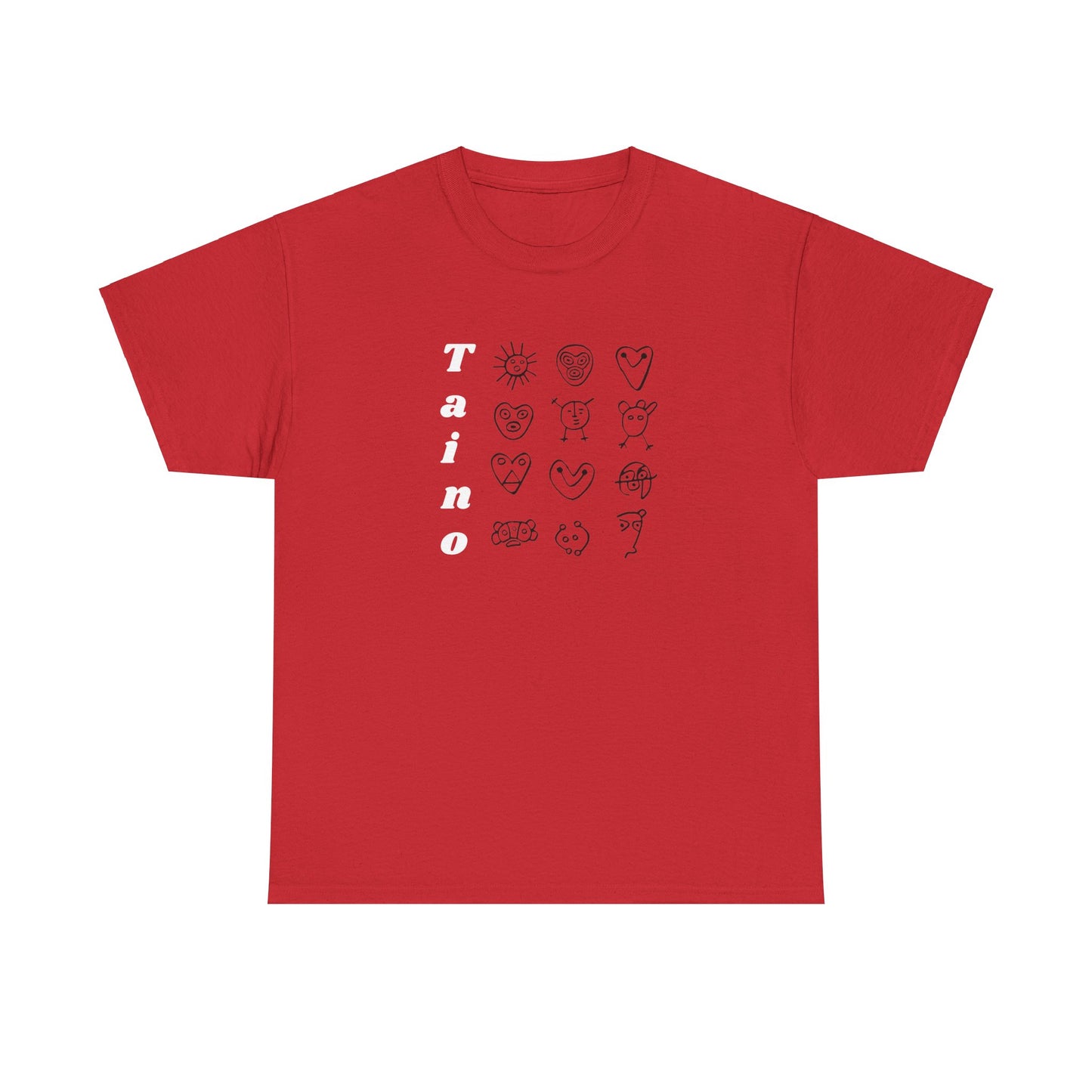 Taino Symbols, Unisex Heavy Cotton Tee