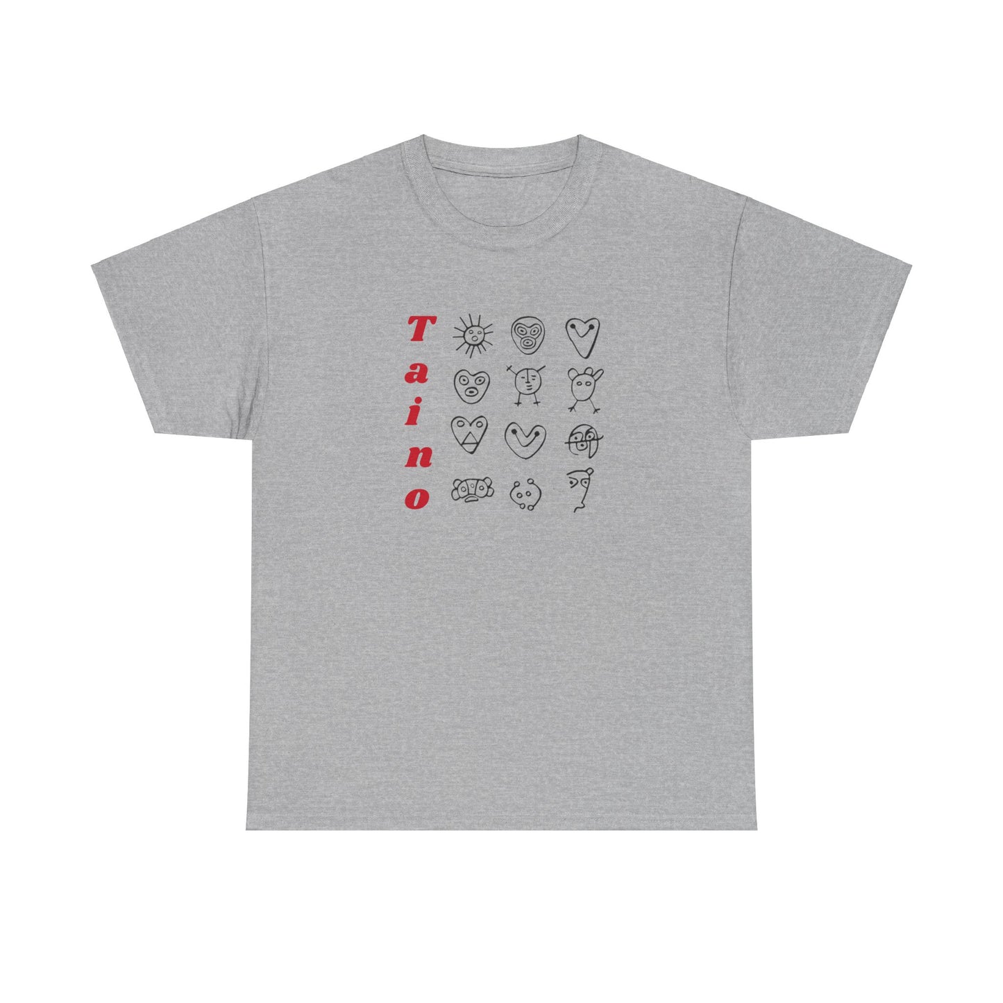 Taino Symbols, Unisex Heavy Cotton Tee