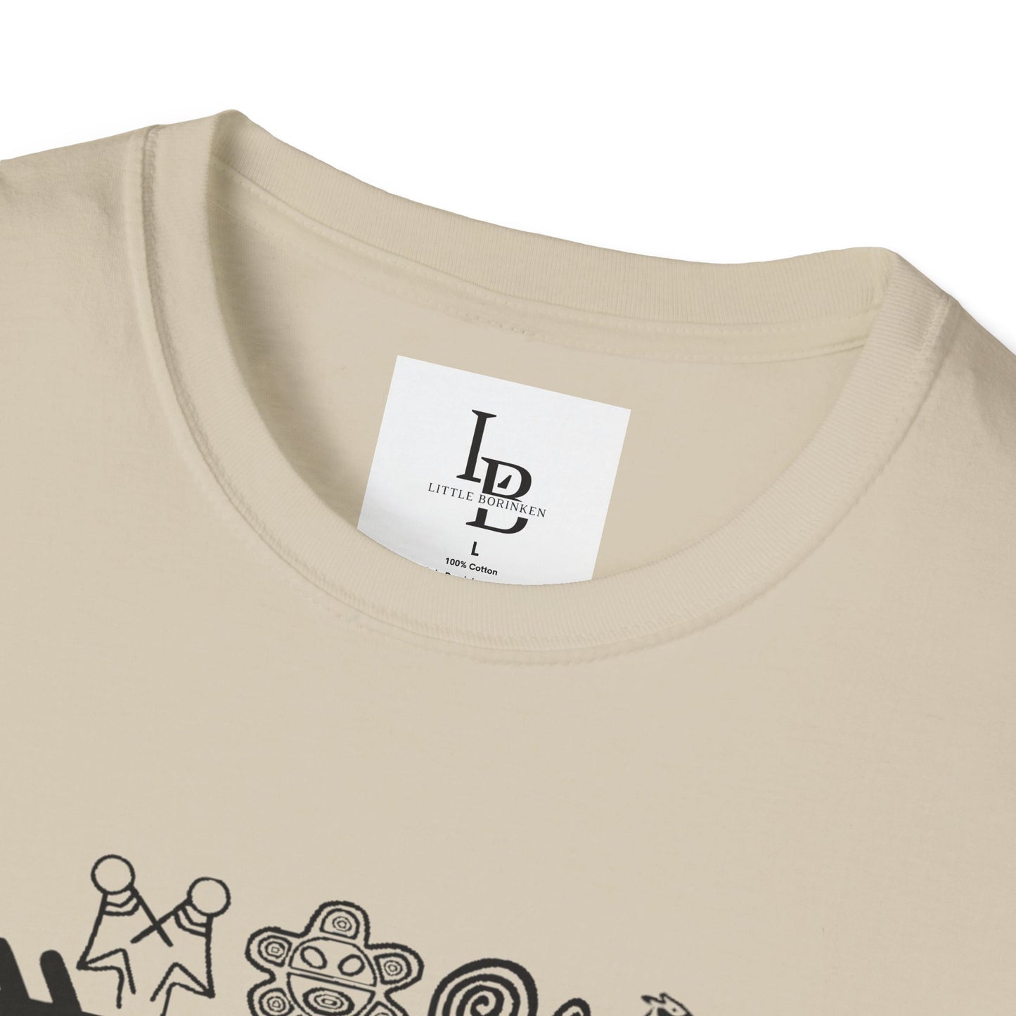 Arrow and Symbols, Unisex Softstyle T-Shirt