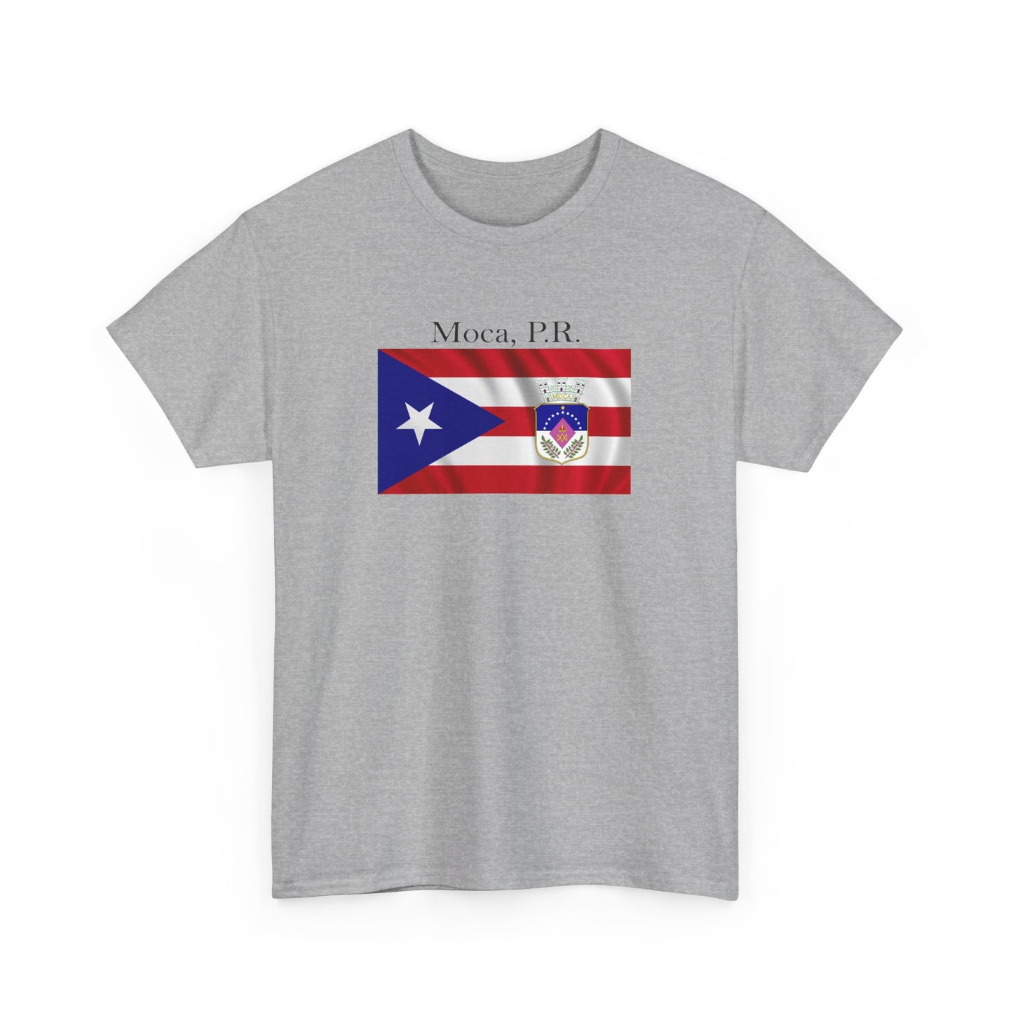 Moca, P.R., Unisex Heavy Cotton Tee