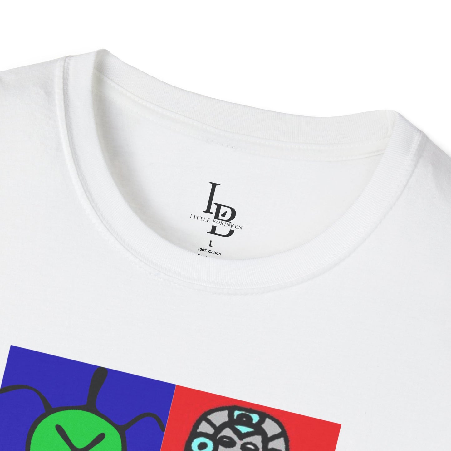 Four Taino Symbols, Unisex Softstyle T-Shirt