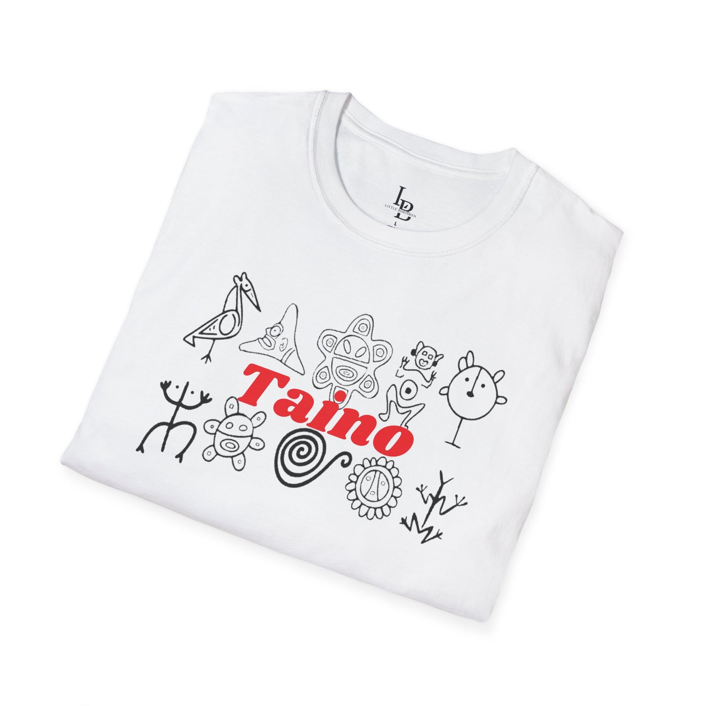 Taino Symbols 5, Unisex Softstyle T-Shirt