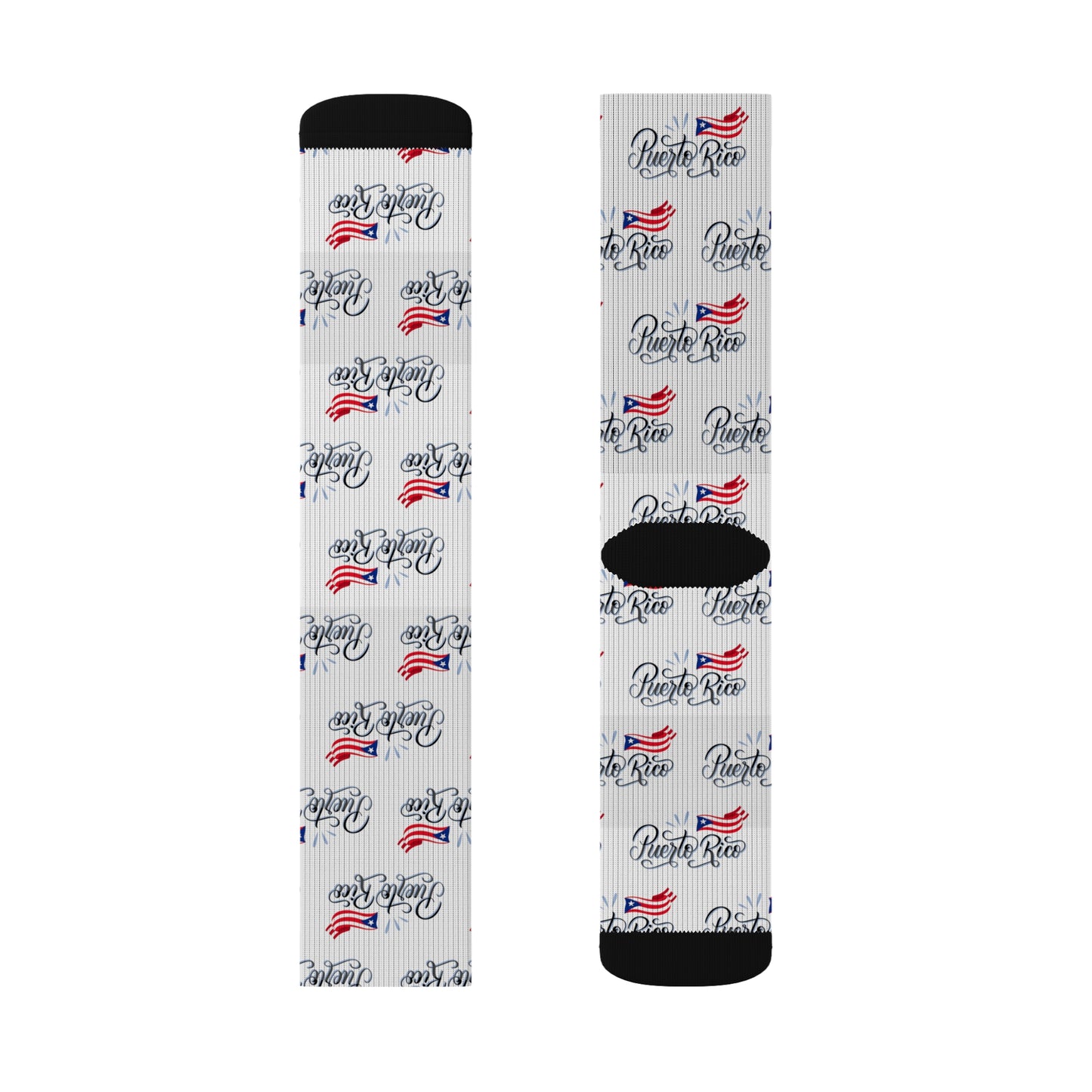 Puerto Rico, Sublimation Socks