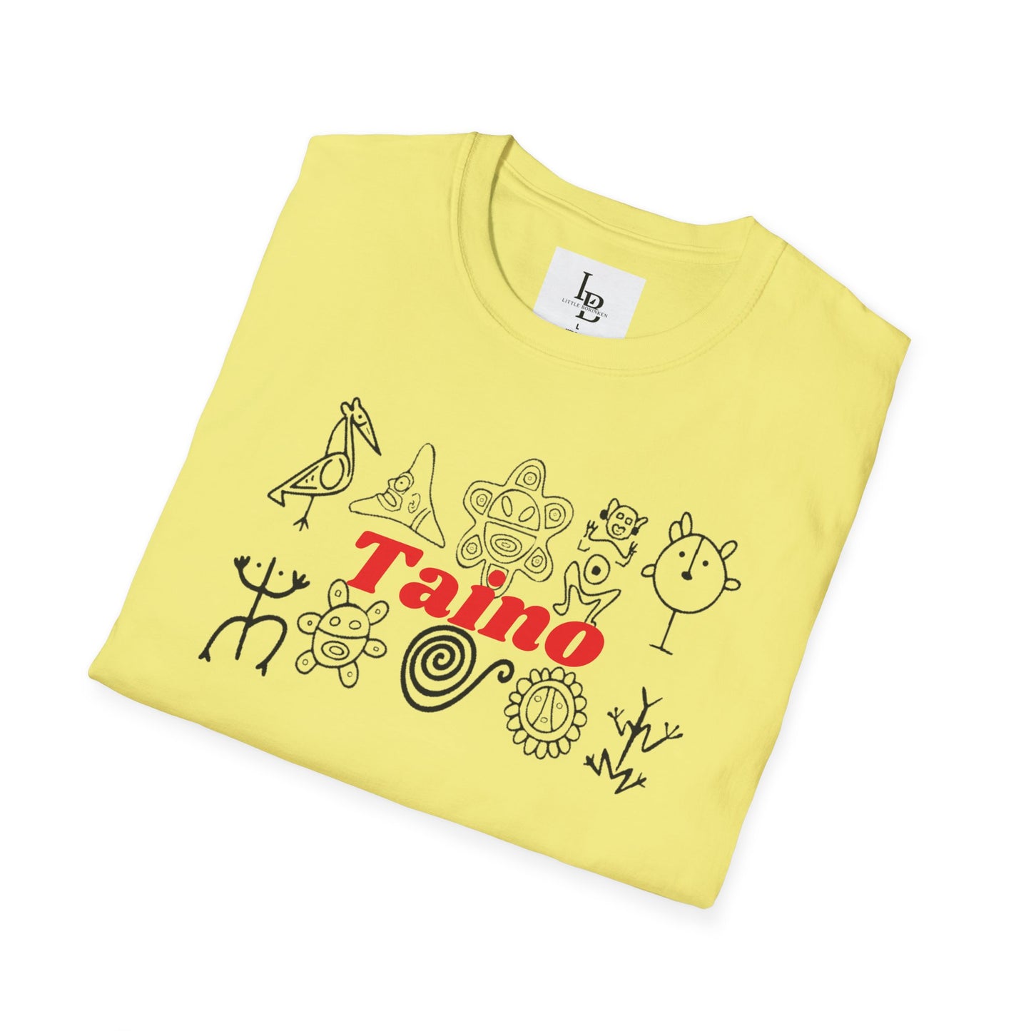 Taino Symbols 5, Unisex Softstyle T-Shirt