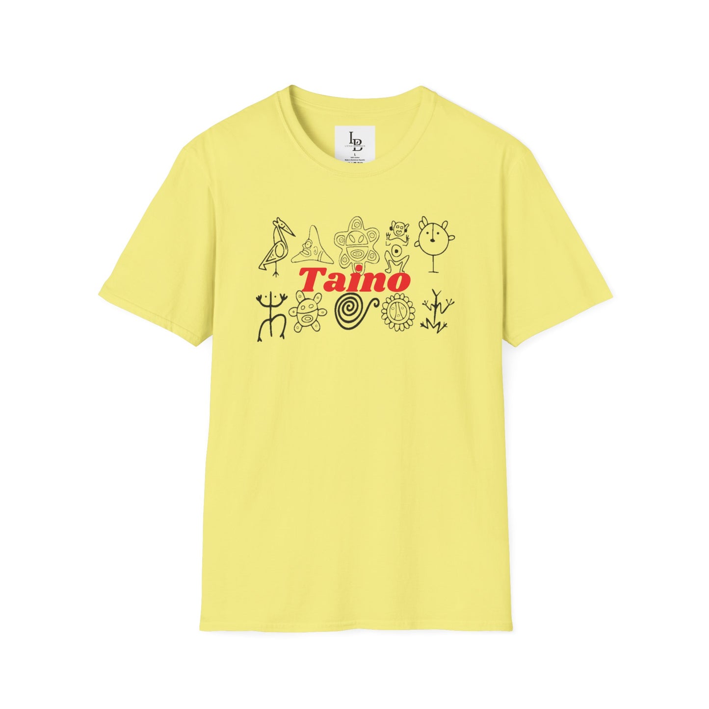 Taino Symbols 5, Unisex Softstyle T-Shirt