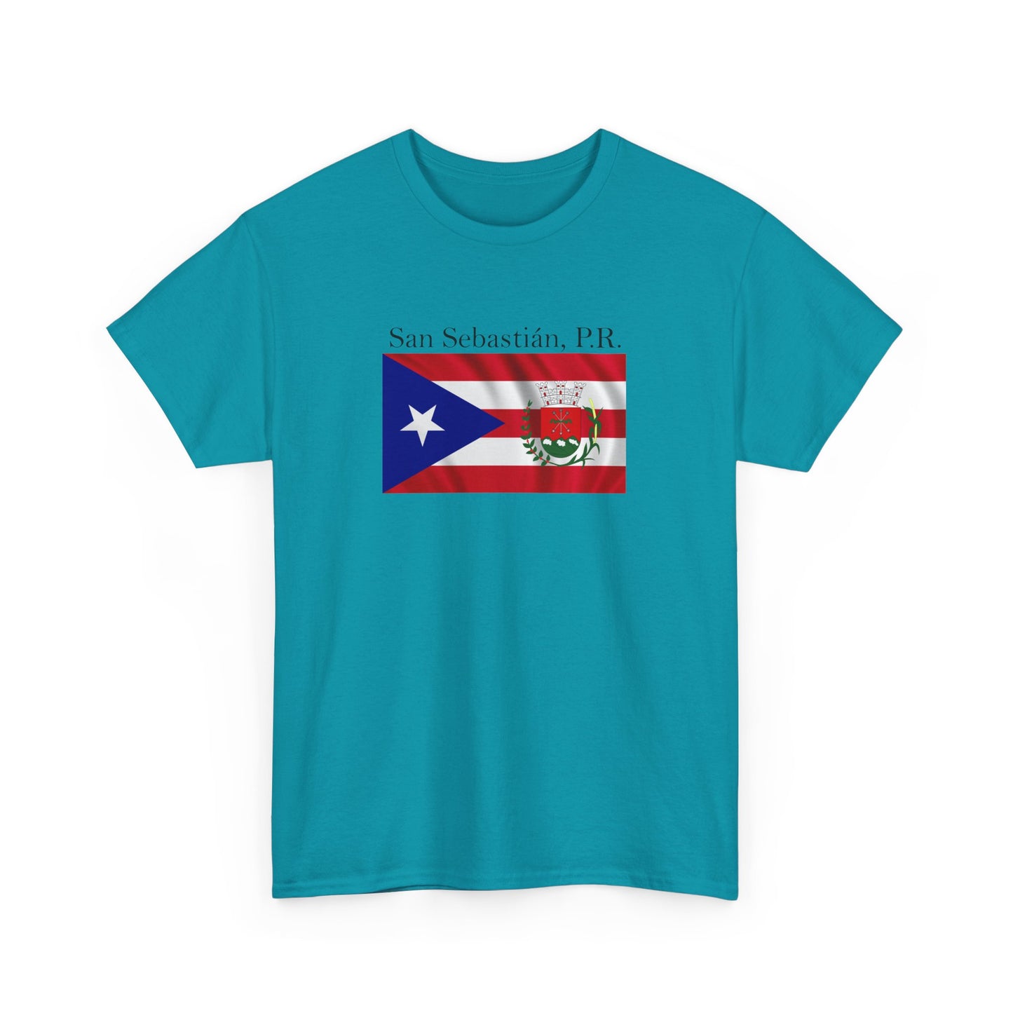 San Sebastian, P.R., Unisex Heavy Cotton Tee